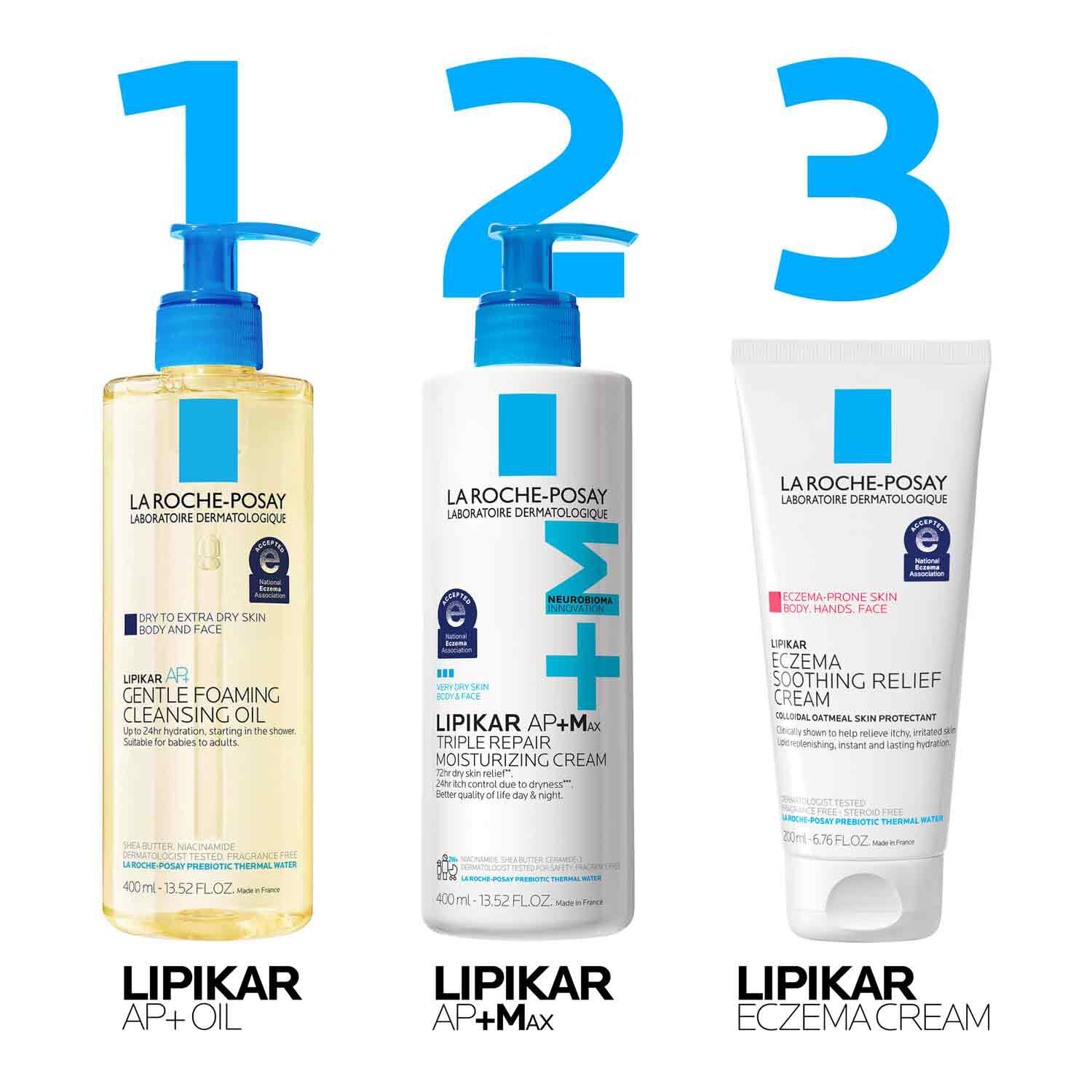 Lipikar AP+MAX Triple Repair Moisturizing Cream