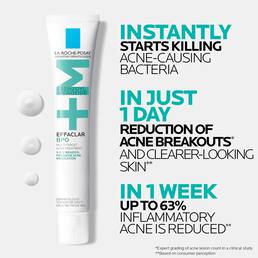 Effaclar BPO Multi-Target Acne Treatment with 5.5% Benzoyl Peroxide