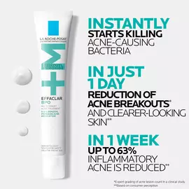 Effaclar BPO Multi-Target Acne Treatment with 5.5% Benzoyl Peroxide