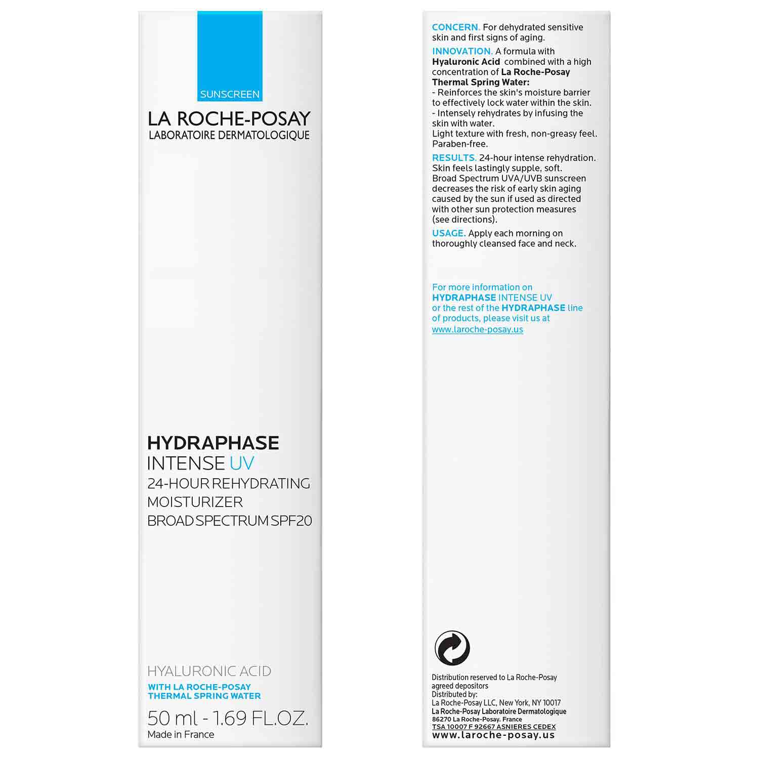 Hydraphase Moisturizer with Hyaluronic Acid and SPF