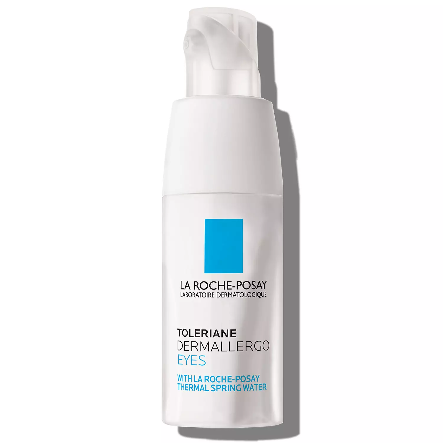 La Roche-Posay Toleriane Dermallergo Eye Cream in its 20 mL pump.