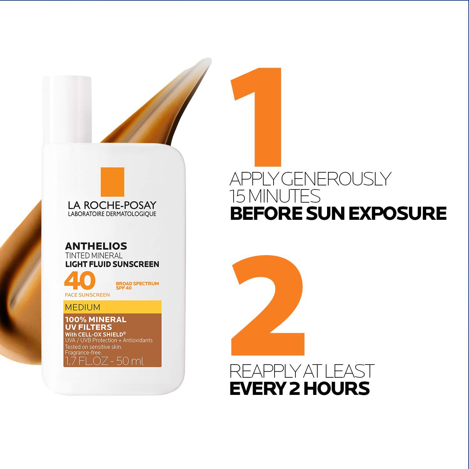 Anthelios Mineral Tinted Sunscreen for Face with SPF