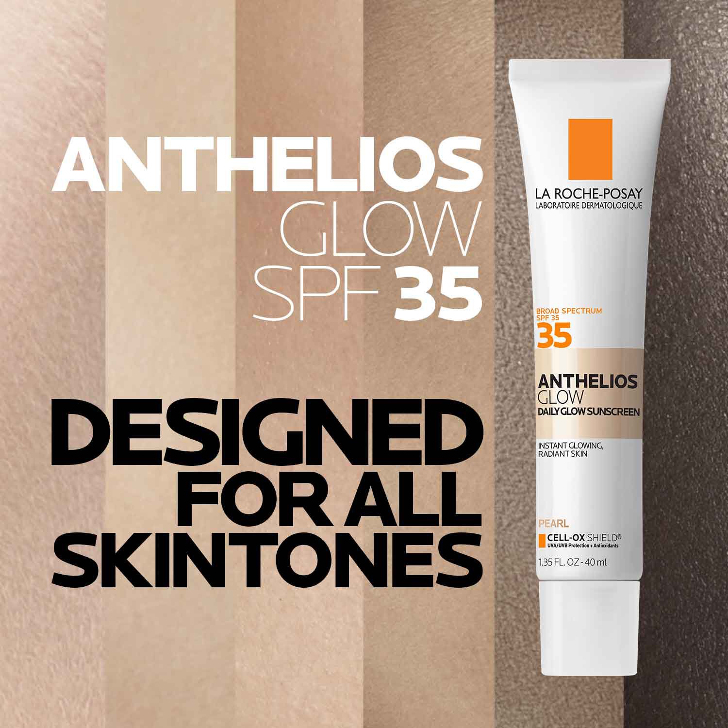 Anthelios Glow Face Sunscreen SPF 35