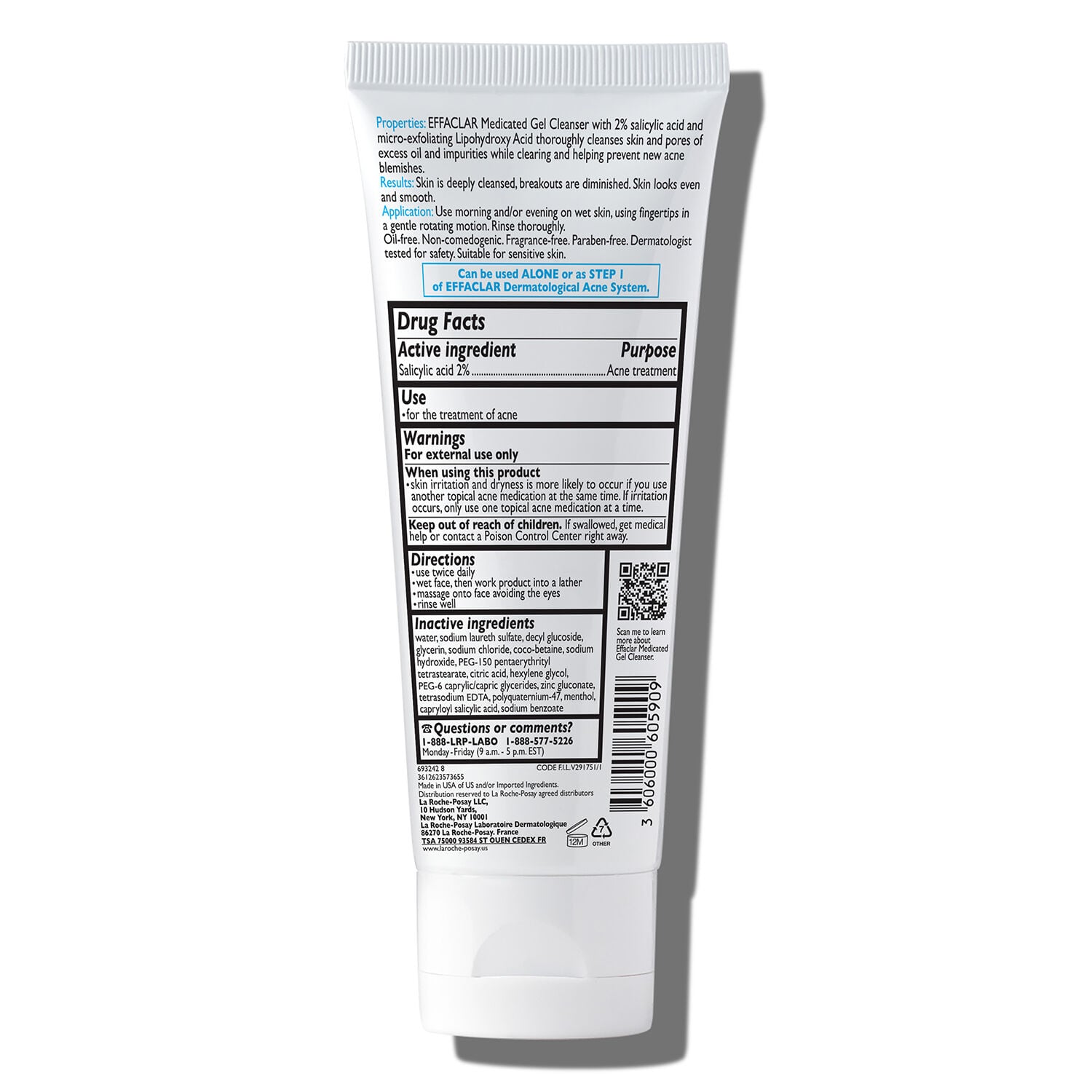 Effaclar Medicated Acne Face Wash