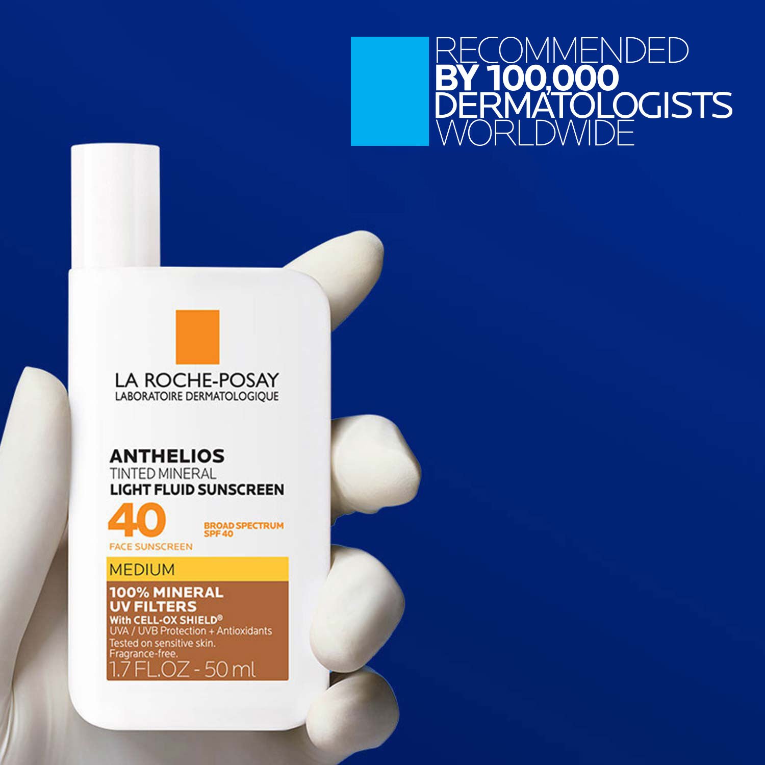 Anthelios Mineral Tinted Sunscreen for Face with SPF