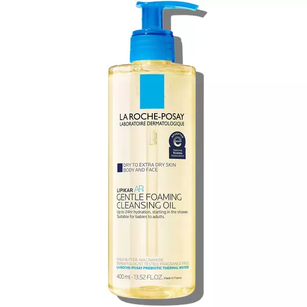 La Roche-Posay Lipikar Gentle Foaming Cleansing Oil available at EVERSKIN