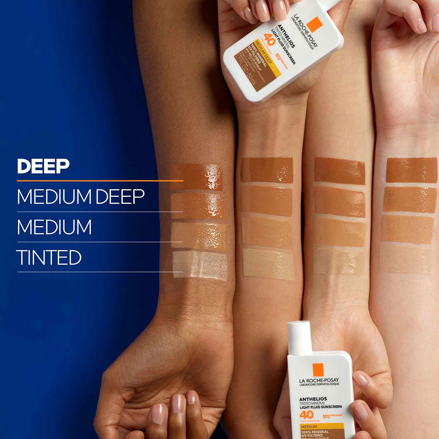 Anthelios Mineral Tinted Sunscreen for Face with SPF