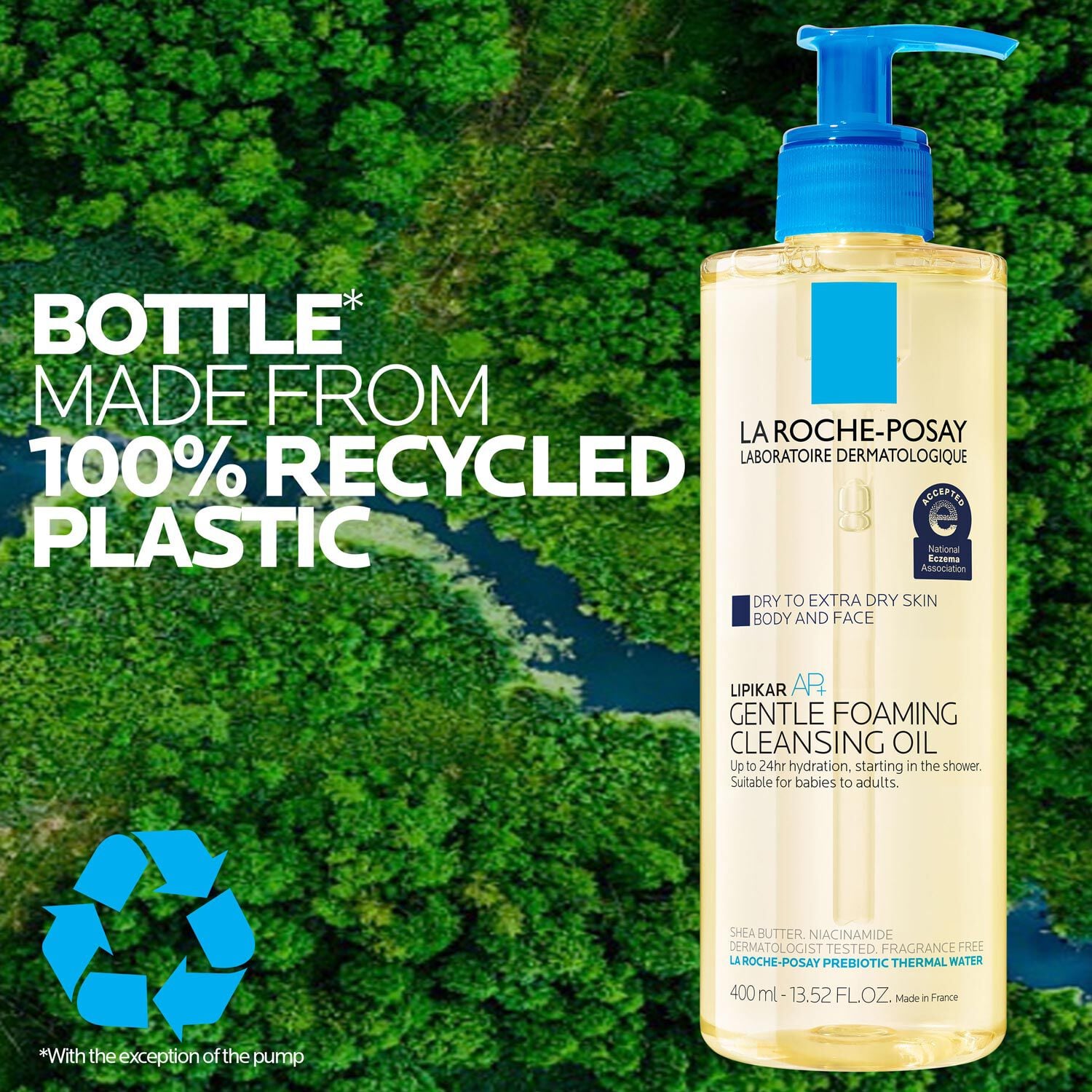 Lipikar AP+ Gentle Foaming Cleansing Oil