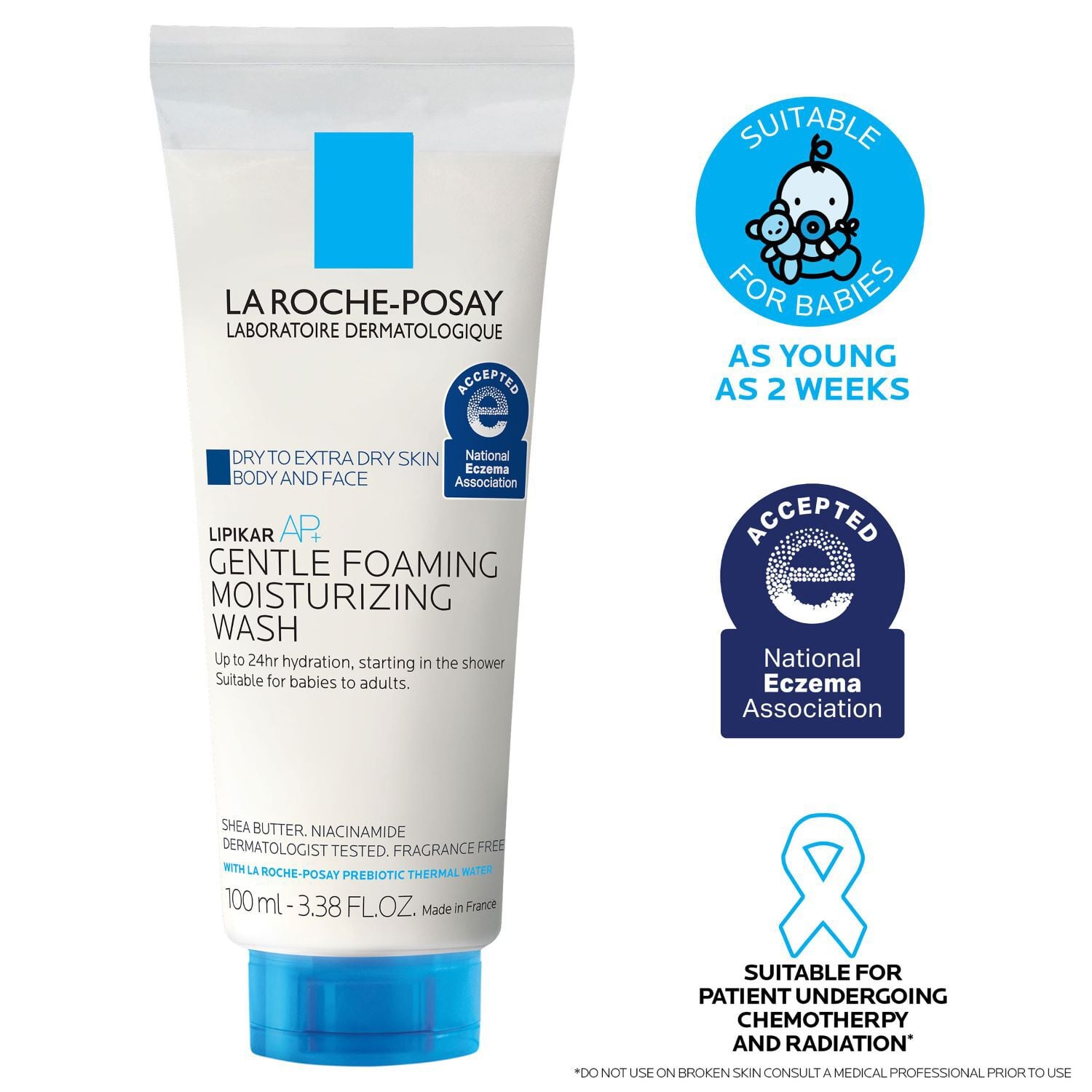 Lipikar Wash AP+ Moisturizing Body & Face Wash