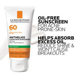 Anthelios Clear Skin Oil Free Sunscreen SPF 60