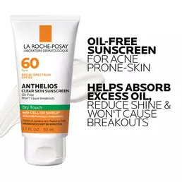 Anthelios Clear Skin Oil Free Sunscreen SPF 60