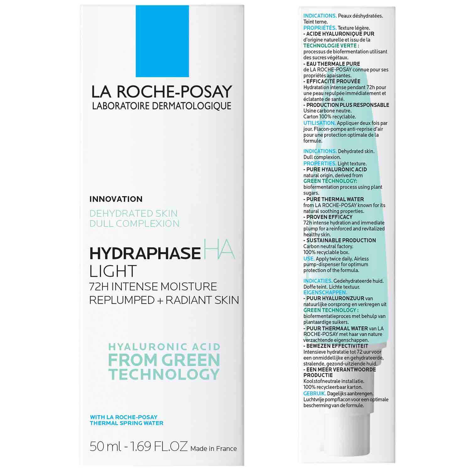 Hydraphase HA Light Hyaluronic Acid Face Moisturizer La RochePosay