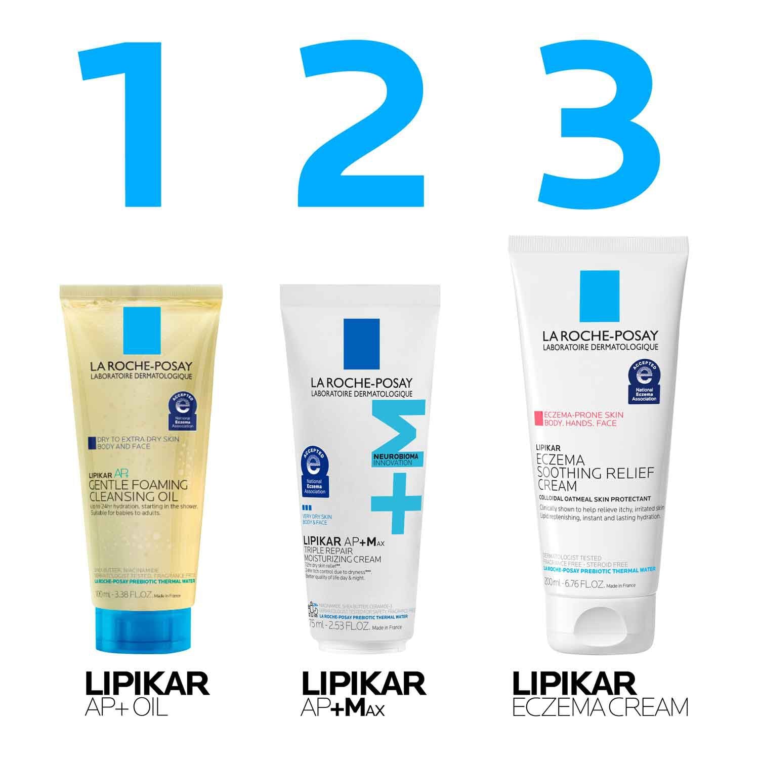 Lipikar AP+MAX Triple Repair Moisturizing Cream