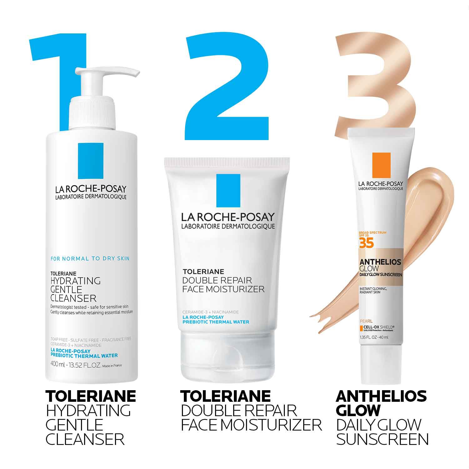 Anthelios Glow Face Sunscreen SPF 35