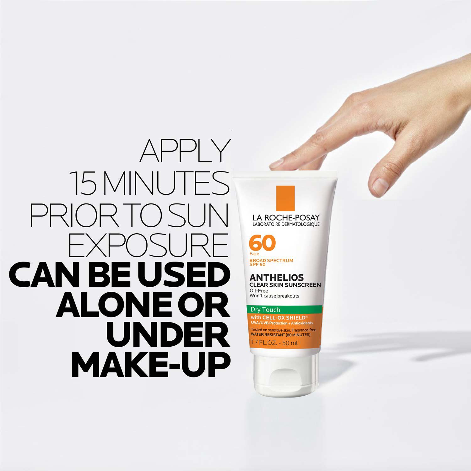 Anthelios Clear Skin Oil Free Sunscreen SPF 60