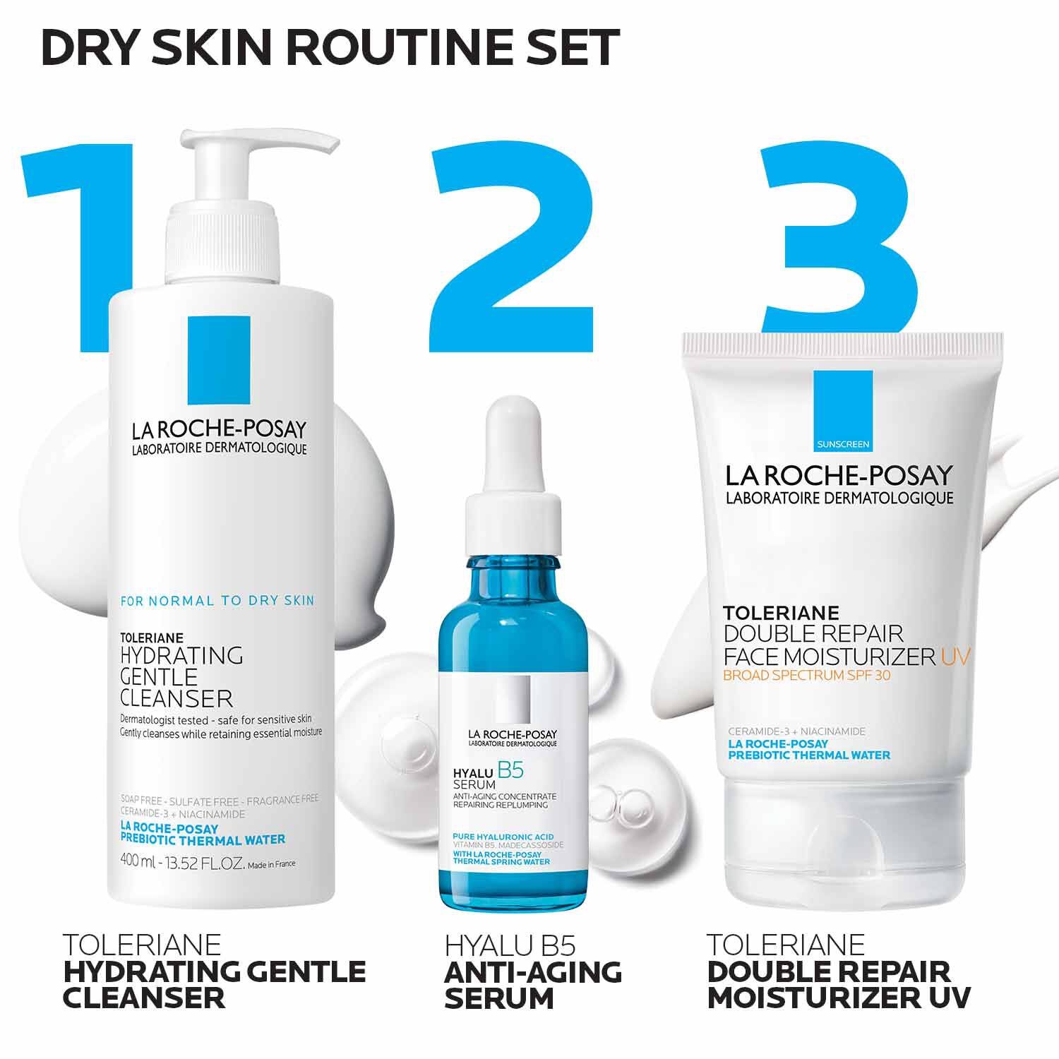 Dry Skin Routine Set La RochePosay