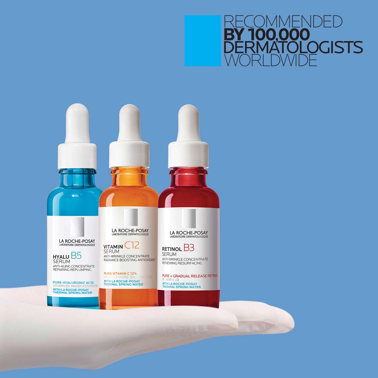 Anti-Aging Face Serum Set for Radiant Skin | La Roche-Posay