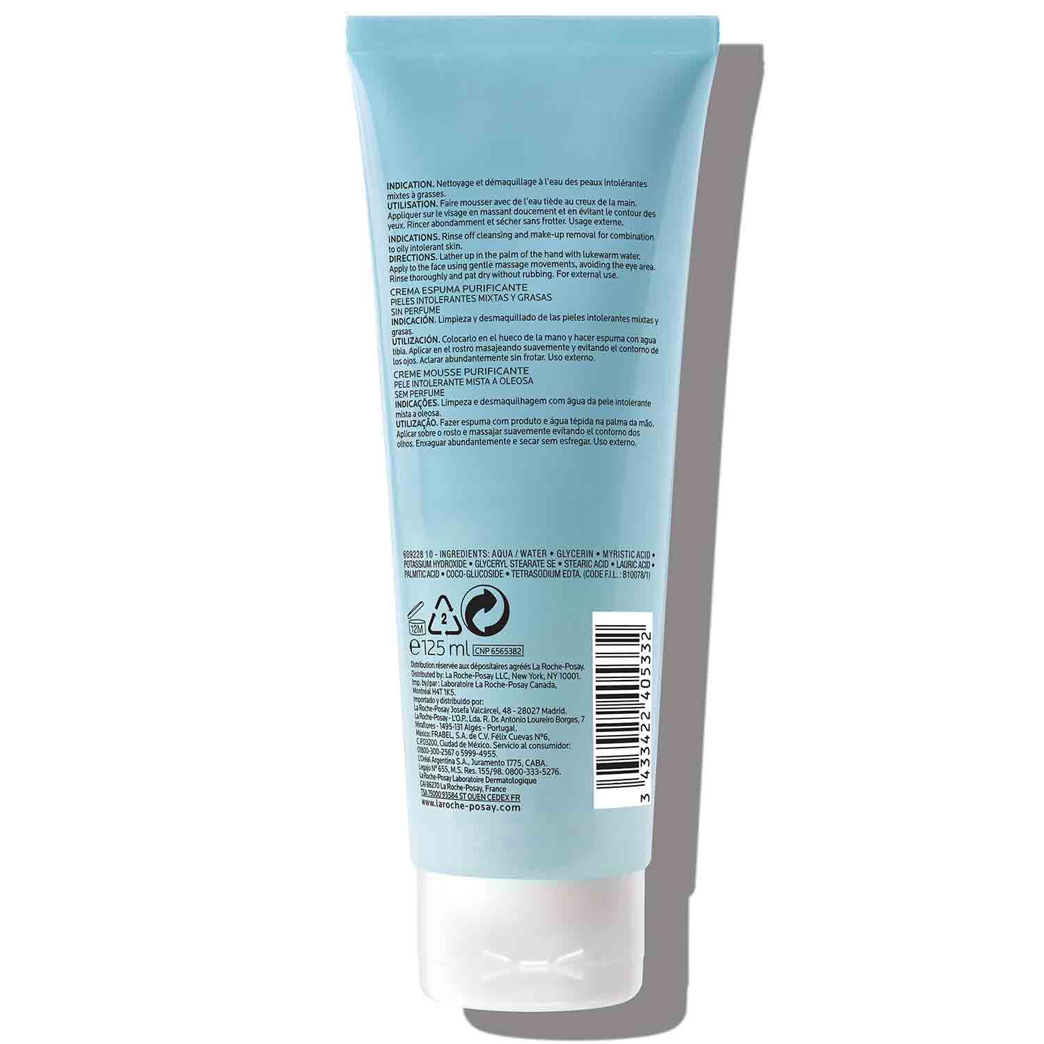 Toleriane Purifying Foaming Cream Cleanser