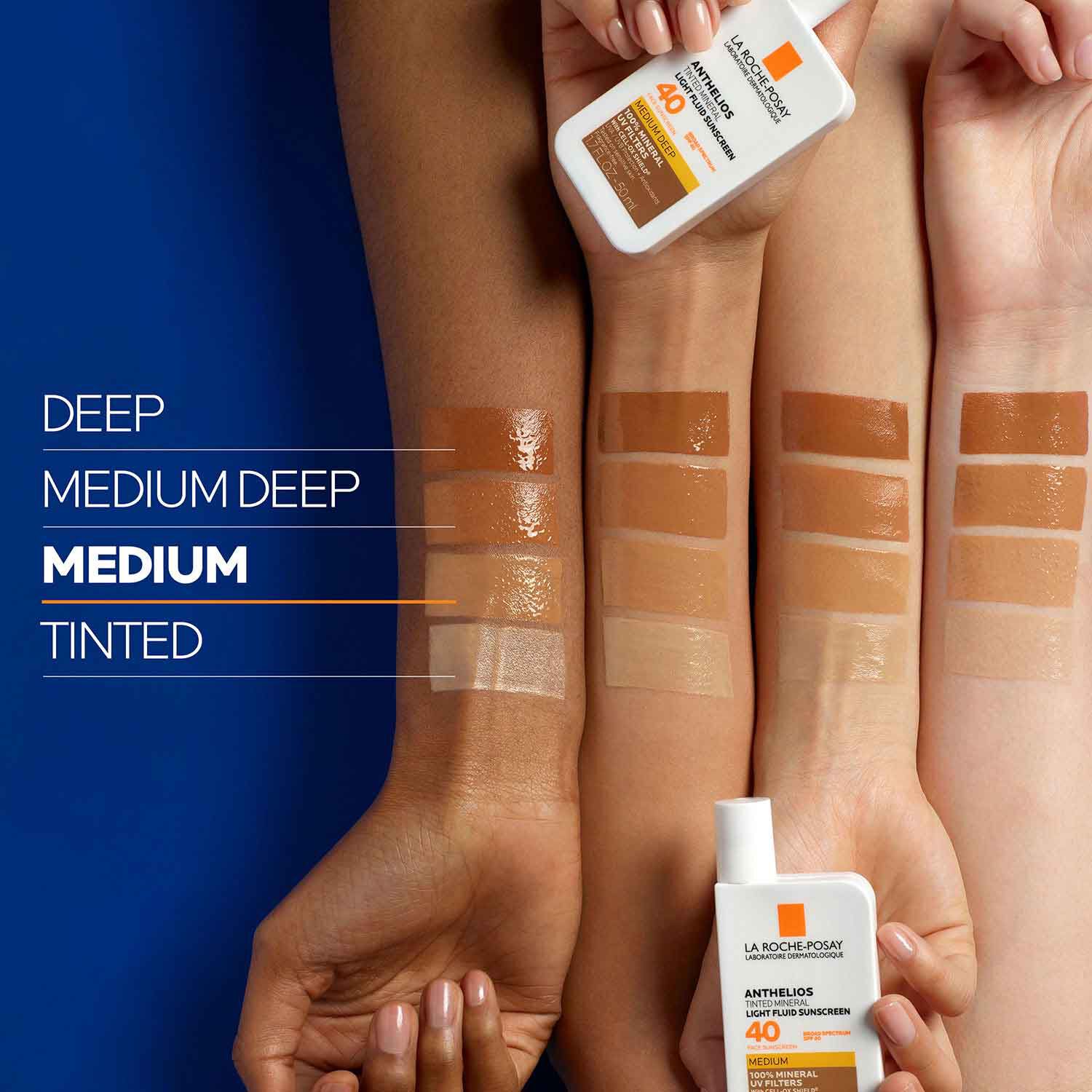 Anthelios Mineral Tinted Sunscreen for Face with SPF