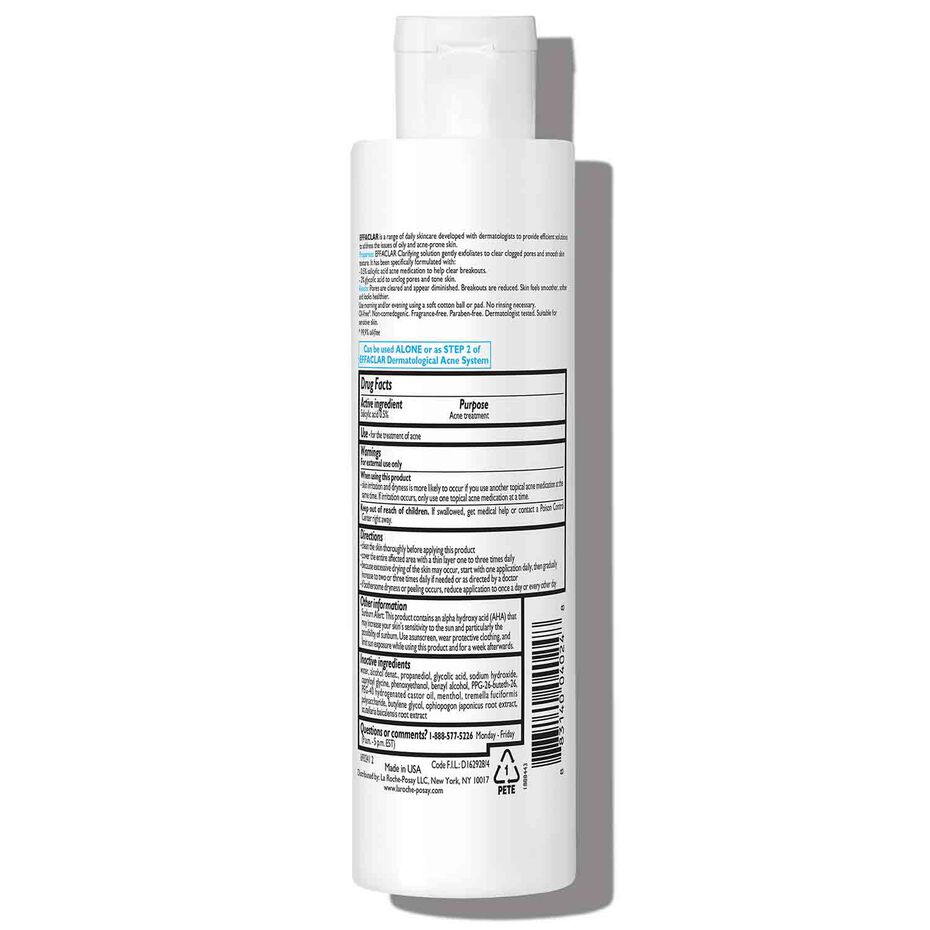 Effaclar Clarifying Solution  Acne Toner  La Roche-Posay