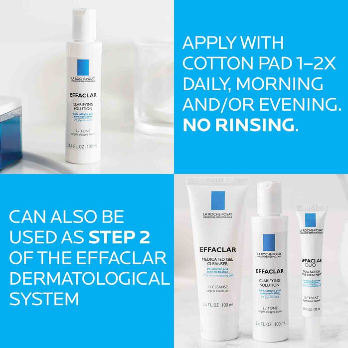 Effaclar Clarifying Solution  Acne Toner  La Roche-Posay