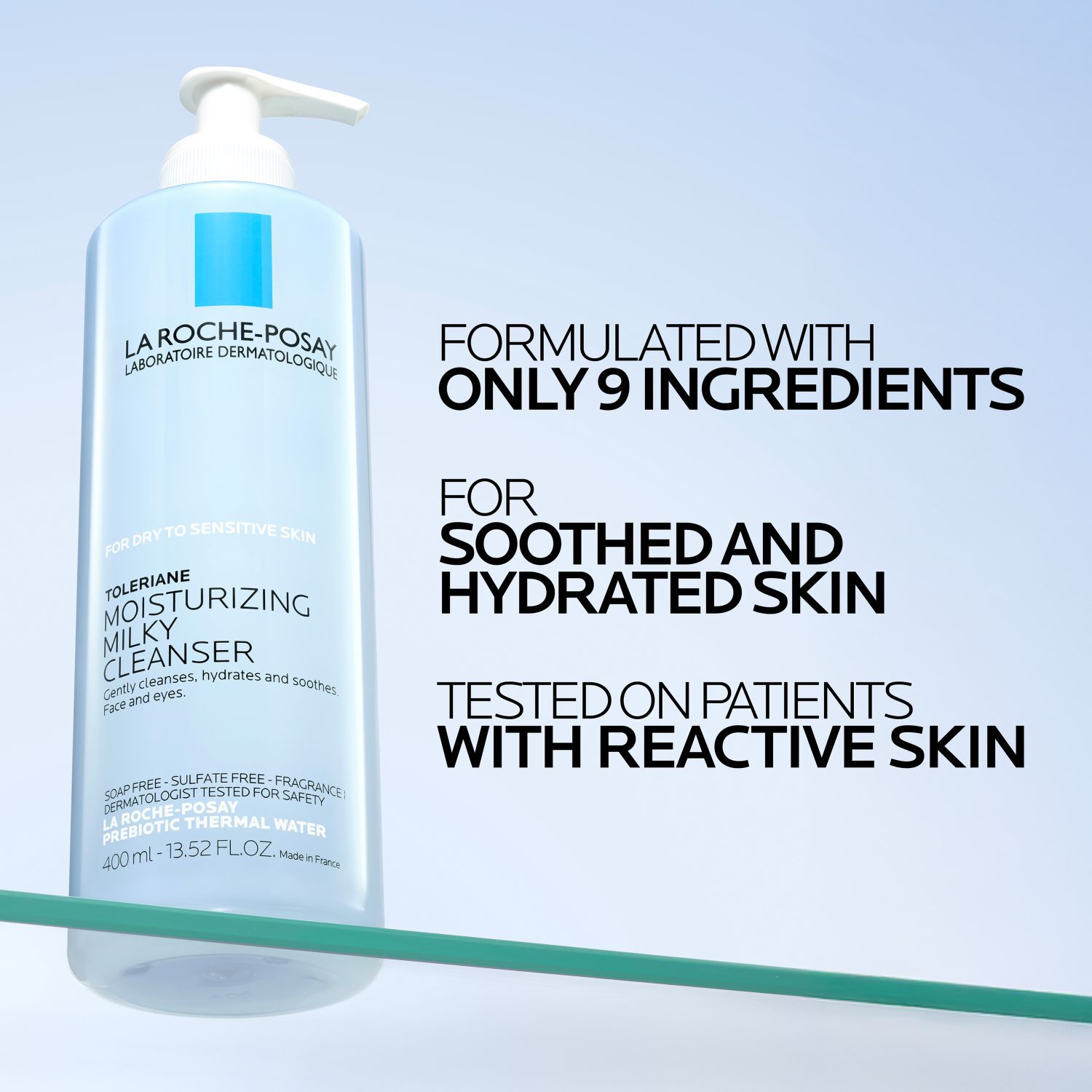 Toleriane Moisturizing Milky Facial Cleanser