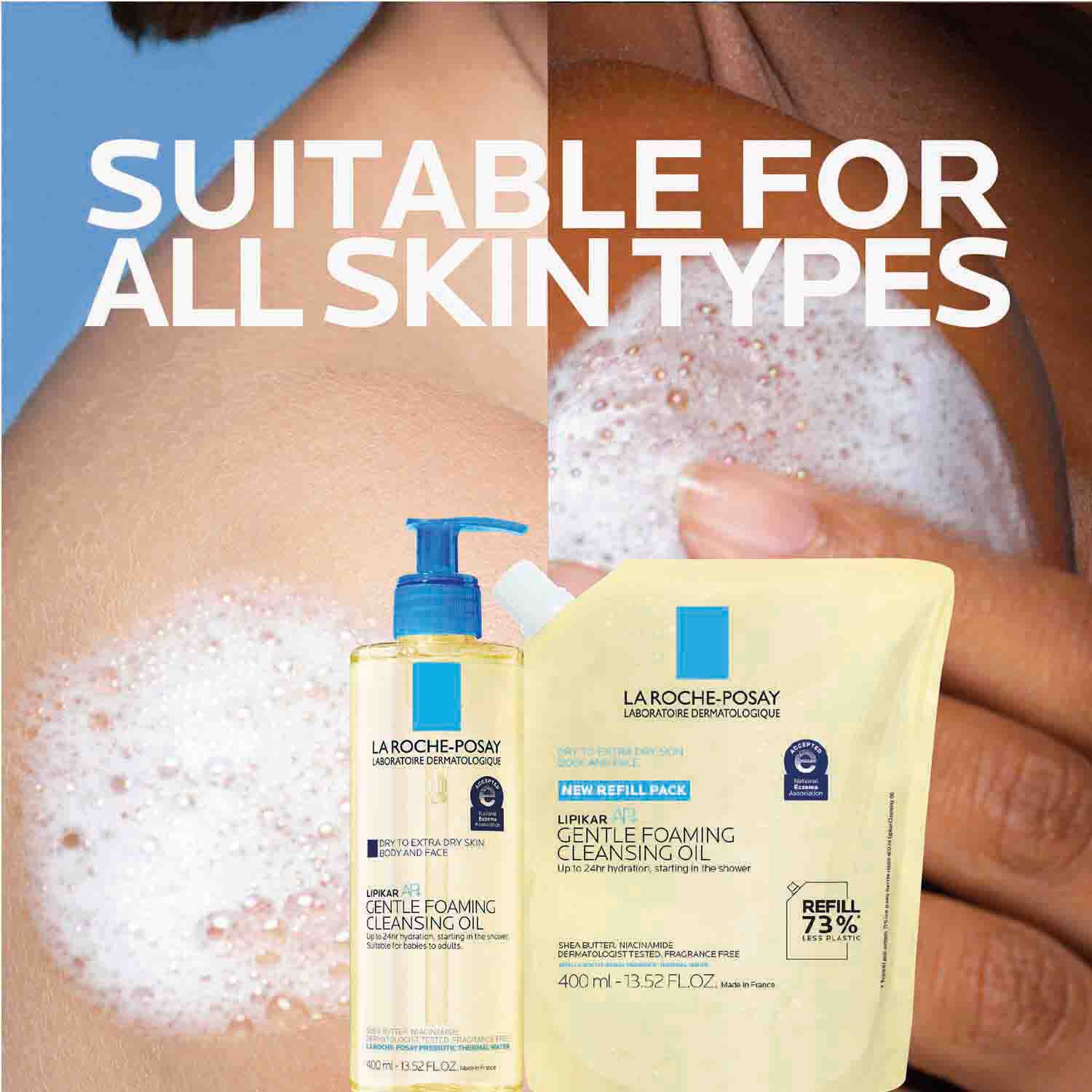 Lipikar AP+ Gentle Foaming Cleansing Oil