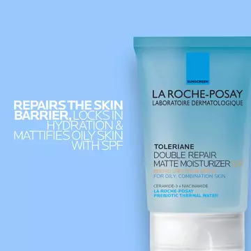 Toleriane Double Repair Matte Face Moisturizer SPF 30 for Oily Skin