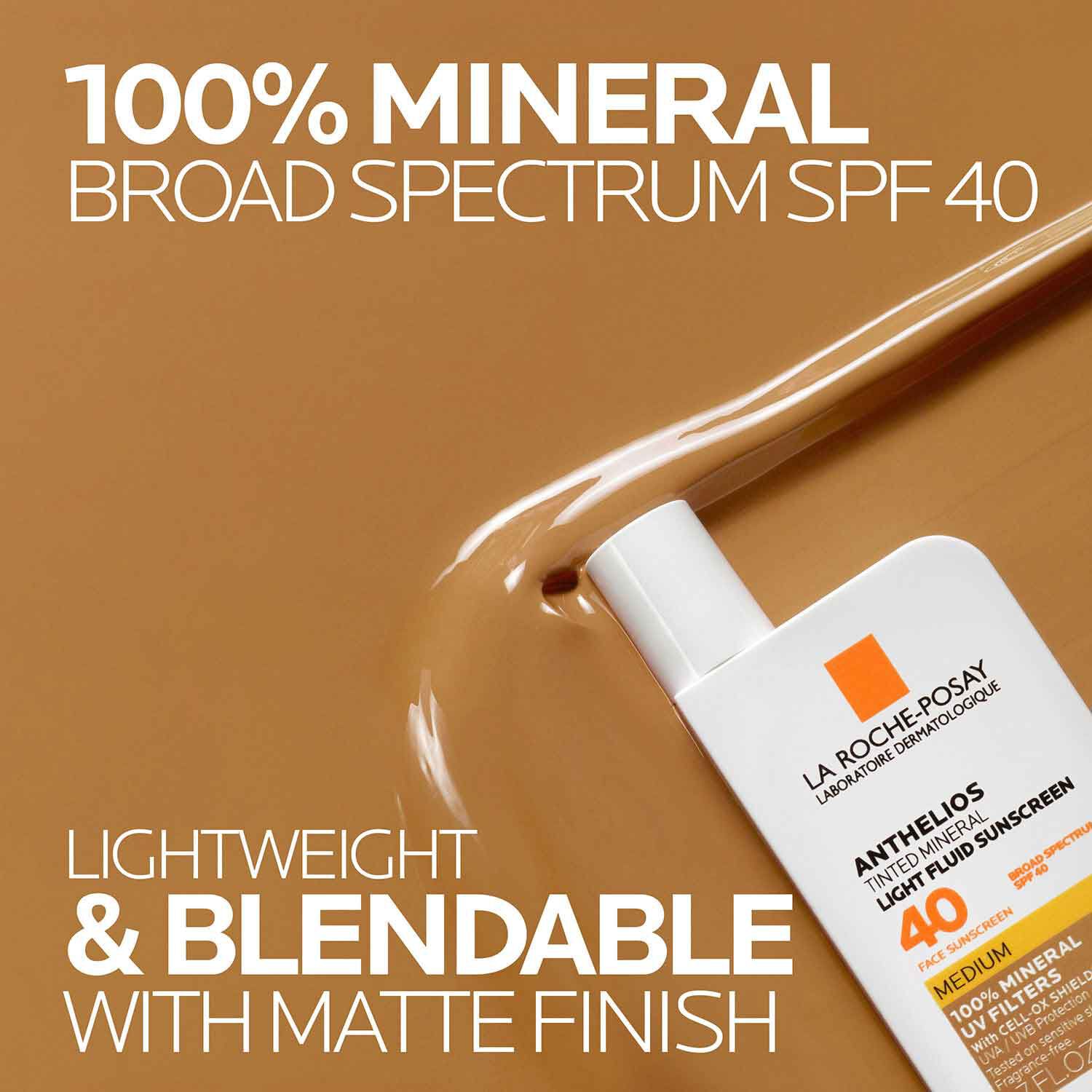 Anthelios Mineral Tinted Sunscreen for Face with SPF