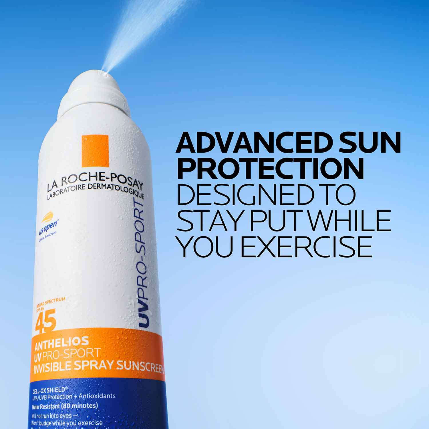 Anthelios UV Pro-Sport Sunscreen Spray SPF 45