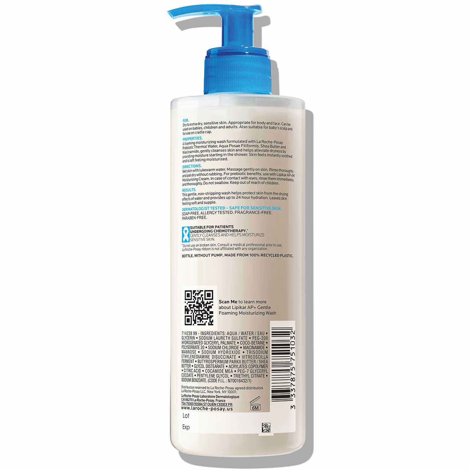 Lipikar Wash AP+ Moisturizing Body & Face Wash