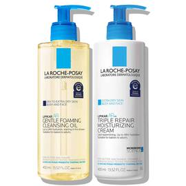 Lipikar AP+ Cleansing Oil & AP+M Moisturizing Cream Set