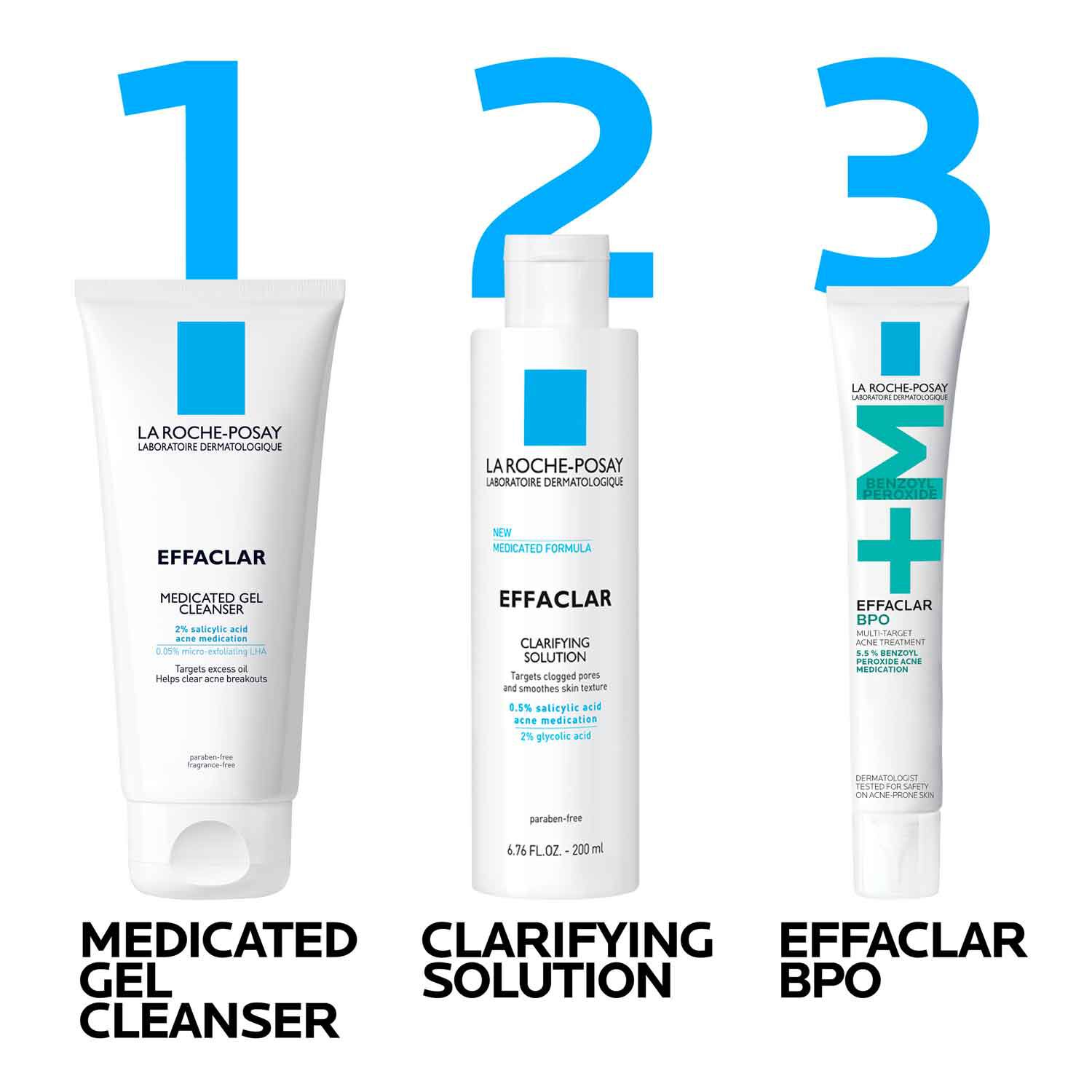 Effaclar BPO Multi-Target Acne Treatment with 5.5% Benzoyl Peroxide