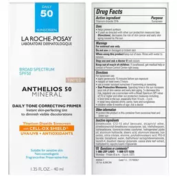 Anthelios Tinted Mineral Tone-Correcting Primer with SPF 50