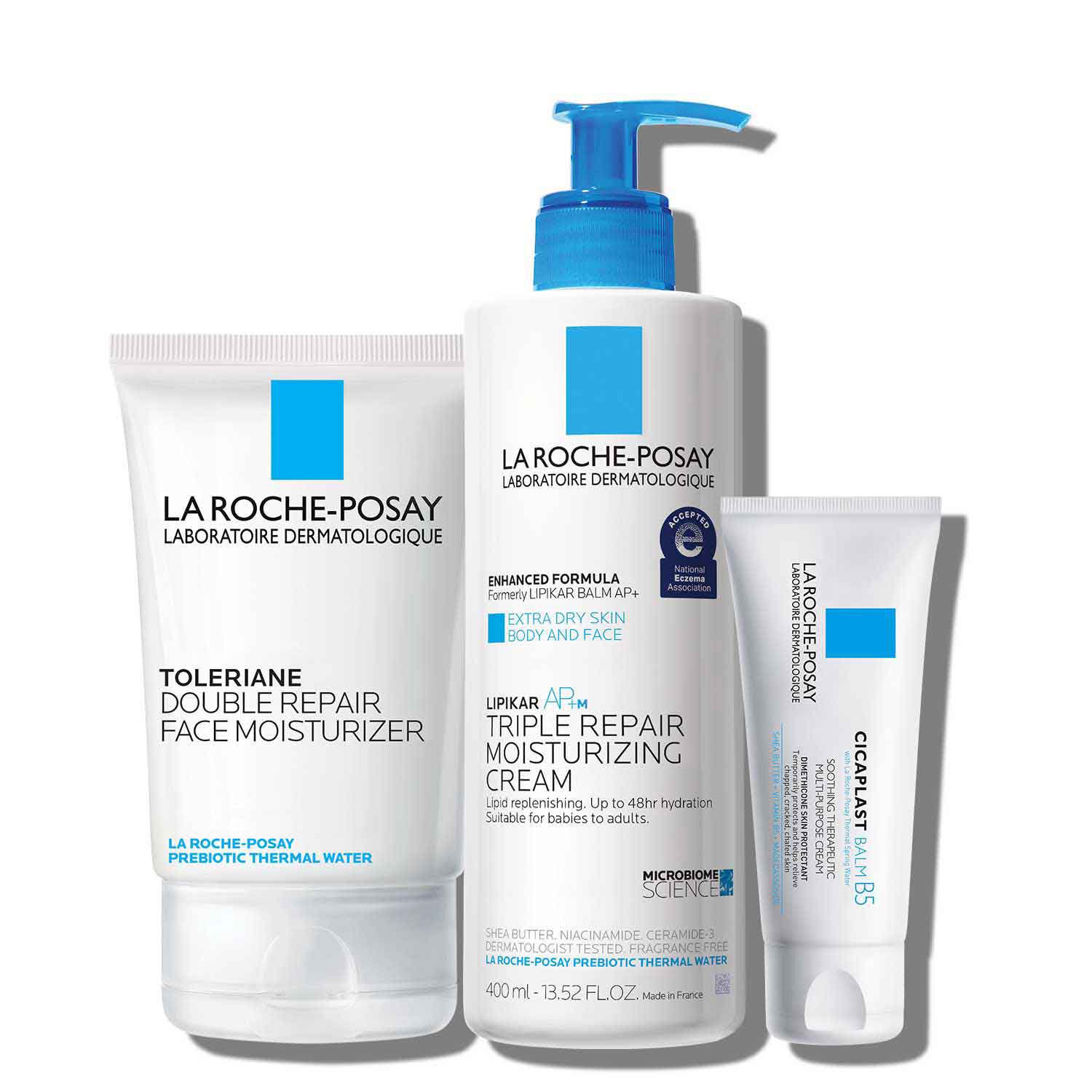 La Roche-Posay Toleriane Regimen for Normal to Dry Skin