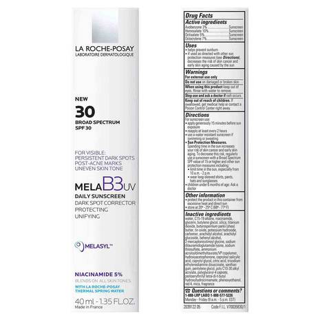 Mela B3 UV Daily Moisturizer SPF 30 With Melasyl™ + Niacinamide | La ...