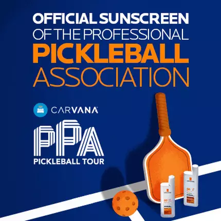 Official Sunscreen of the Professional Pickleball Association