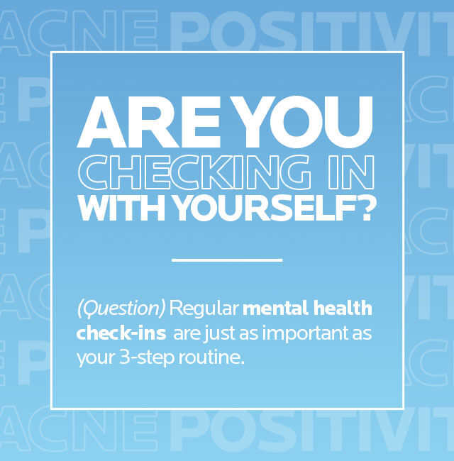 ARE YOU CHECKING IN WITH YOURSELF