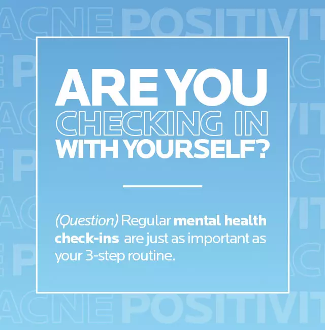 ARE YOU CHECKING IN WITH YOURSELF