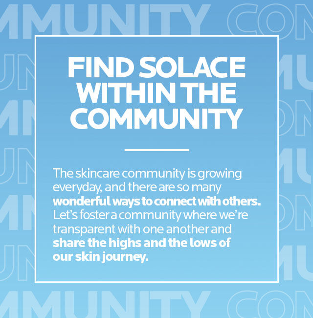 FIND SOLACE WITHIN THE COMMUNITY