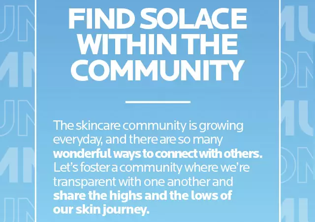 FIND SOLACE WITHIN THE COMMUNITY