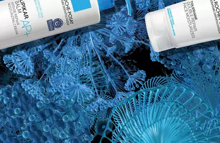 microbiome prebiotic skincare product banner