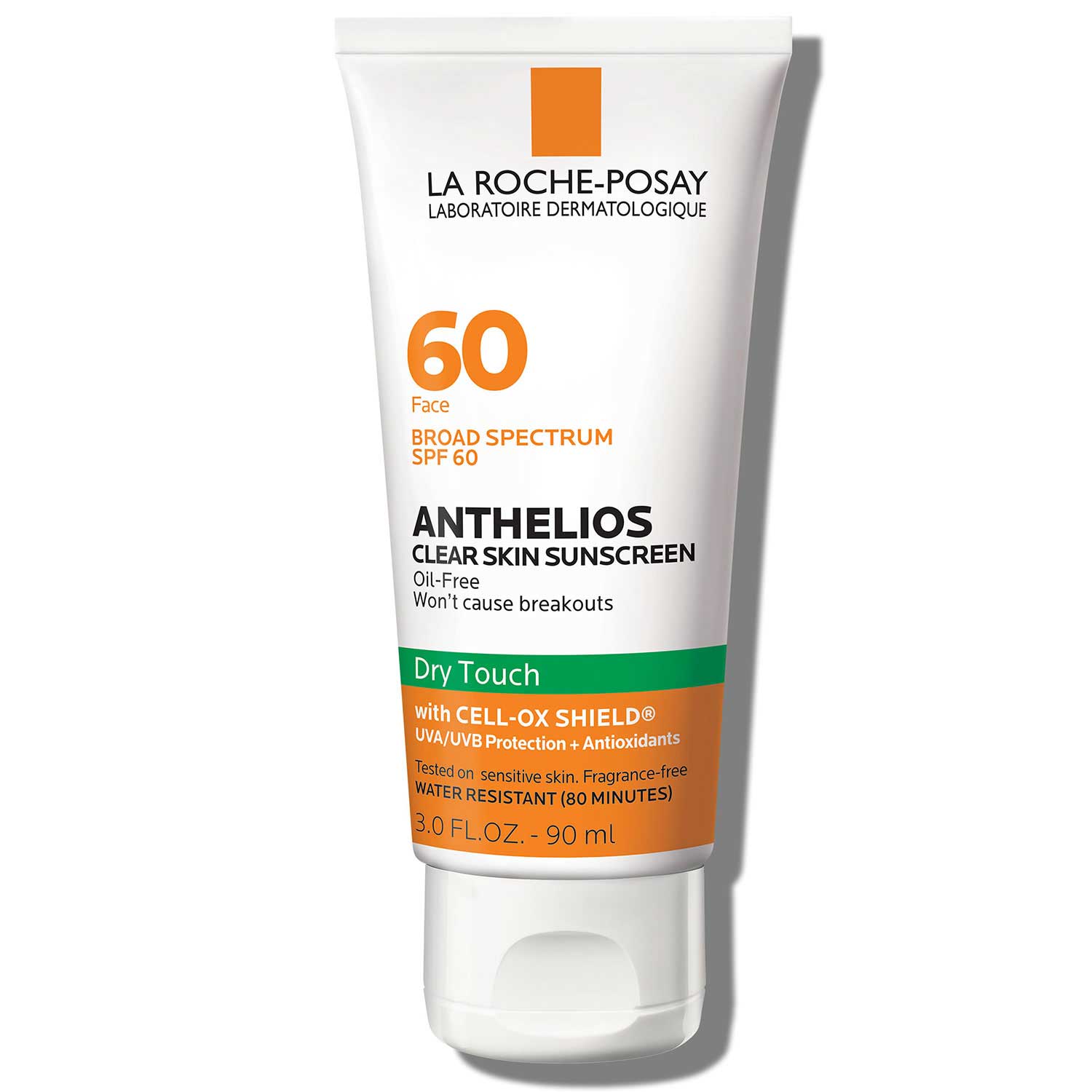 La Roche-posay Anthelios Clear Skin Oil Free Sunscreen Spf 60 In White