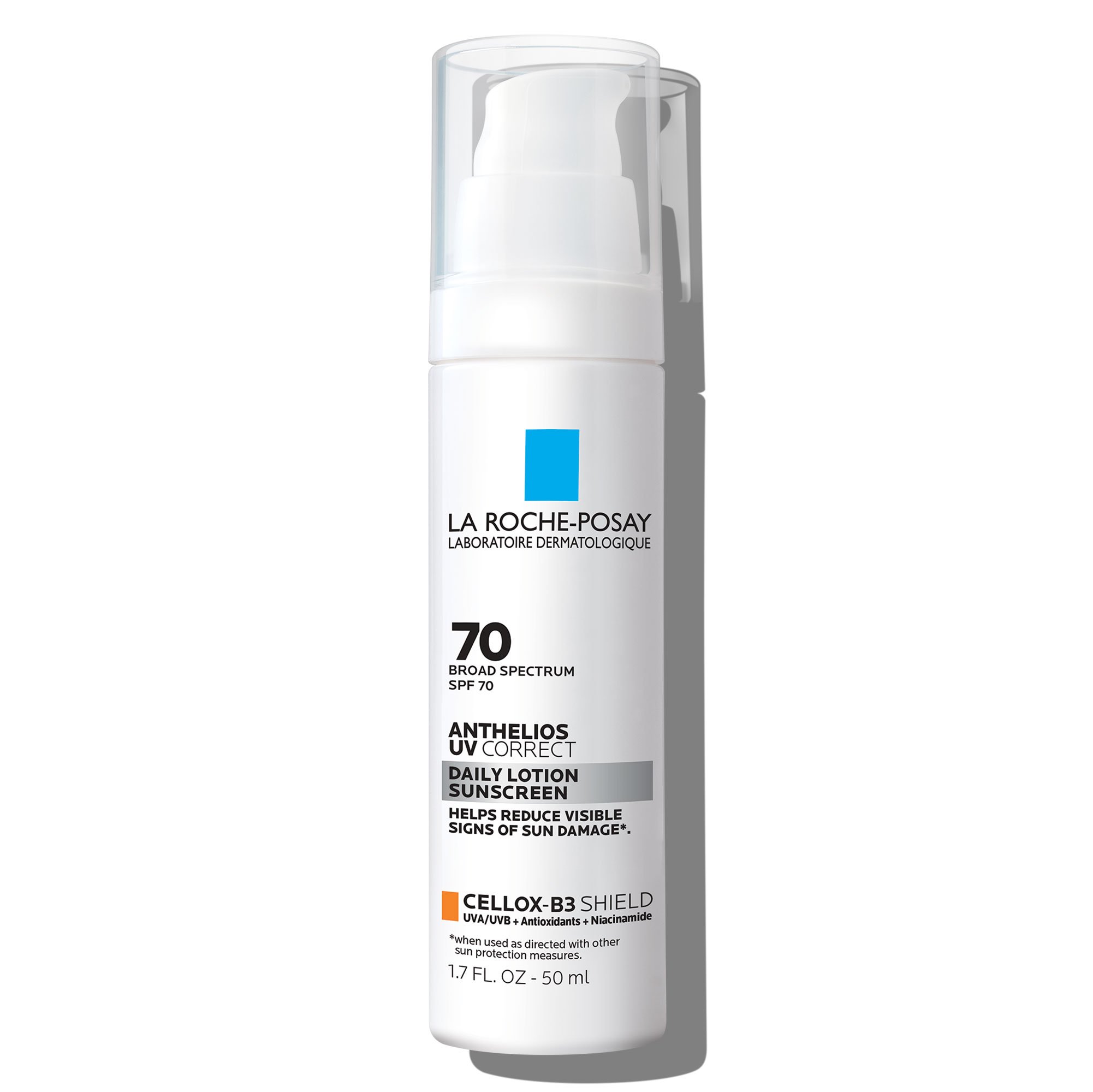 La Roche-posay Anthelios Uv Correct Face Sunscreen Spf 70 With Niacinamide In White