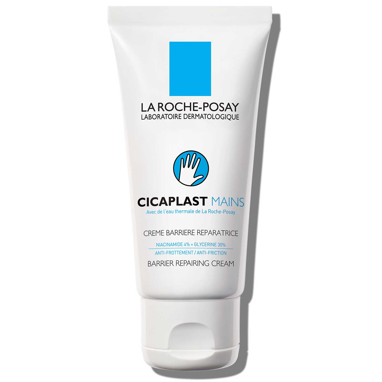 La Roche-posay Cicaplast Hand Cream For Dry Hands & Damaged Hands In White