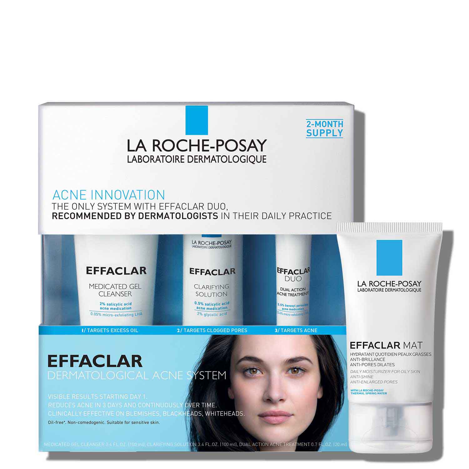 Effaclar Acne Treatment with Moisturizer | La Roche-Posay