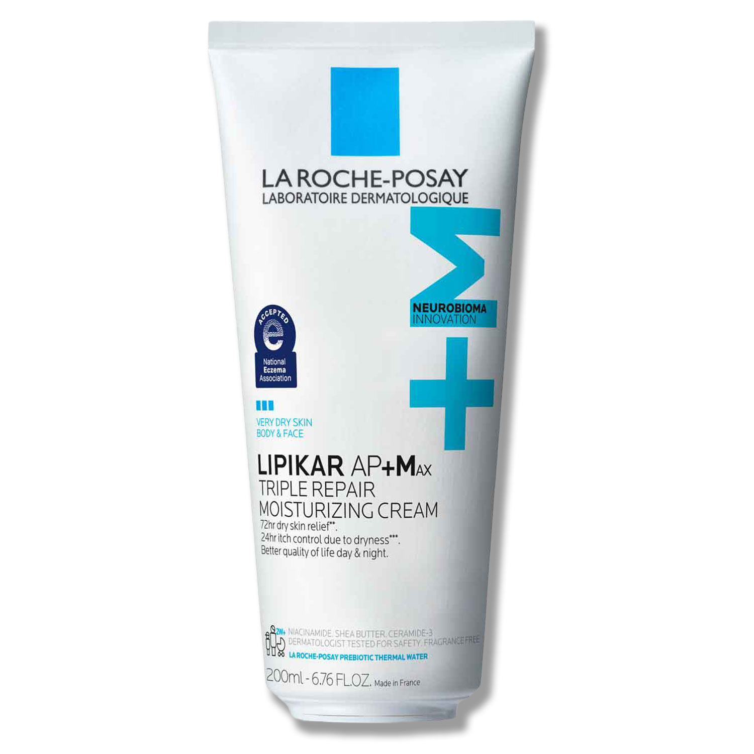 La Roche Posay Lipikar AP+MAX Triple Repair Moisturizing Cream | Size 200 ml