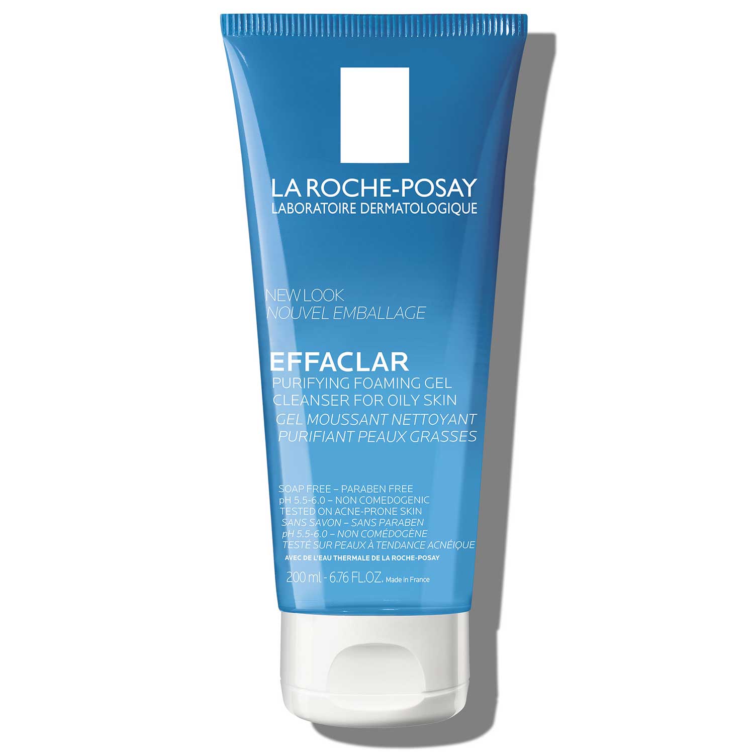 La Roche-posay Effaclar Gel Facial Wash For Oily Skin In White