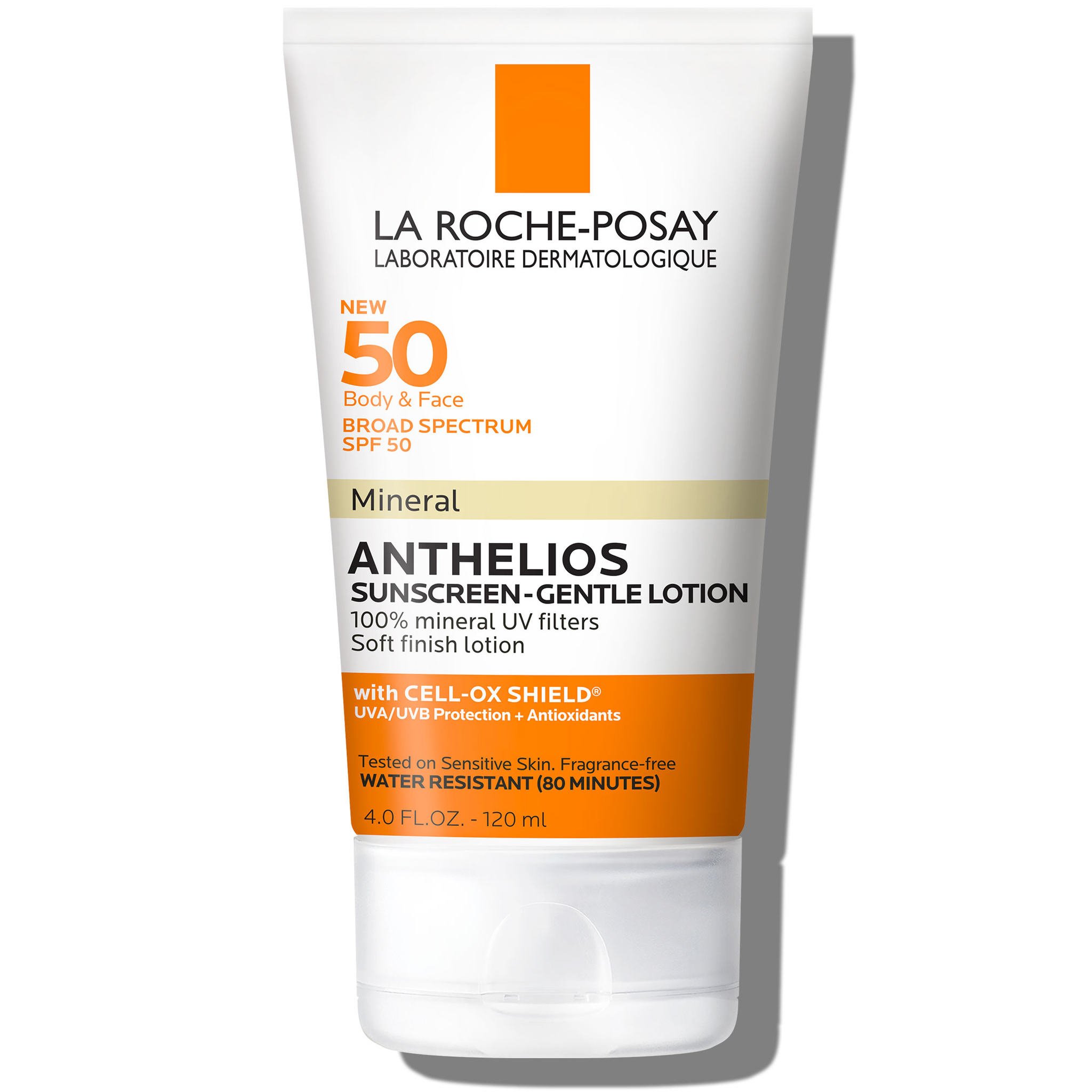 La Roche-posay Anthelios Spf 50 Gentle Lotion Mineral Sunscreen In White