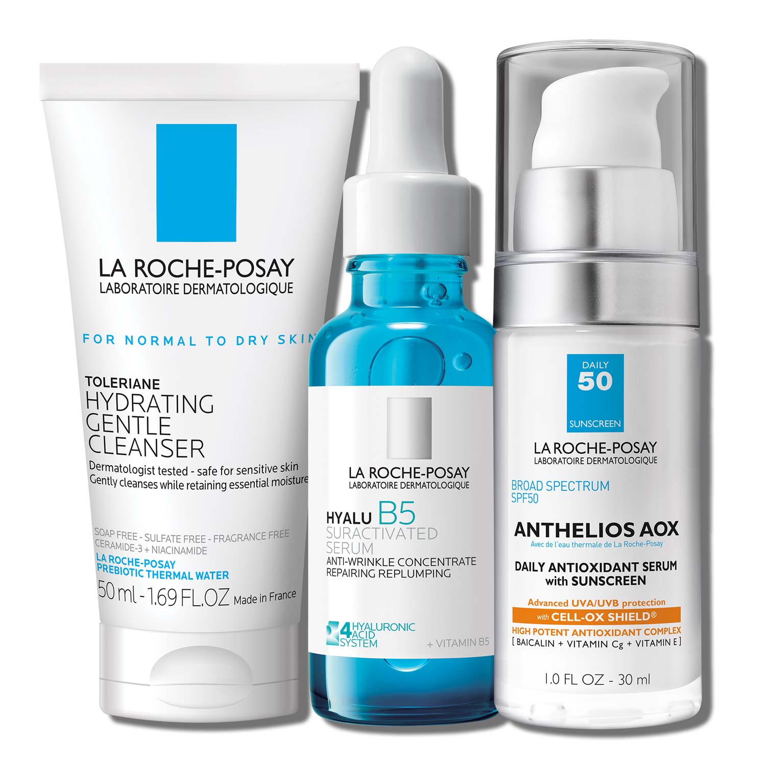 La Roche Posay Anti-Aging Skin Care Routine Travel Set